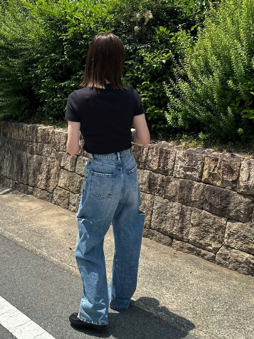 あさひさんの「Maison Margiela 5pocket Trousers（Maison Margiela）」を使ったコーディネートの5枚目の写真