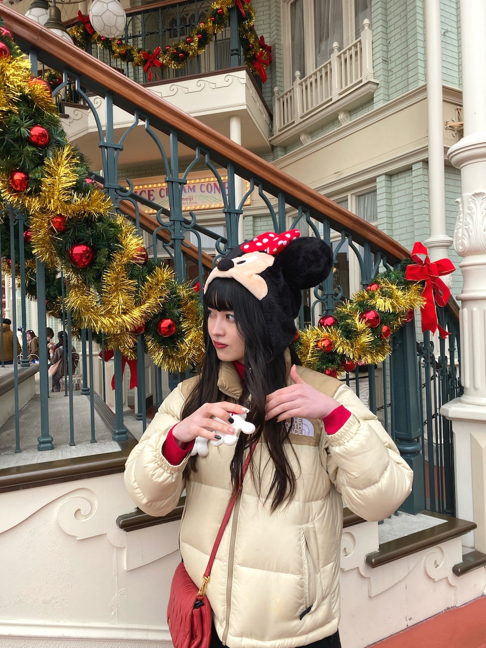 miyuさんの「【THE NORTH FACE】Short Nuptse Jacket（THE NORTH FACE）」を使ったコーディネートの3枚目の写真