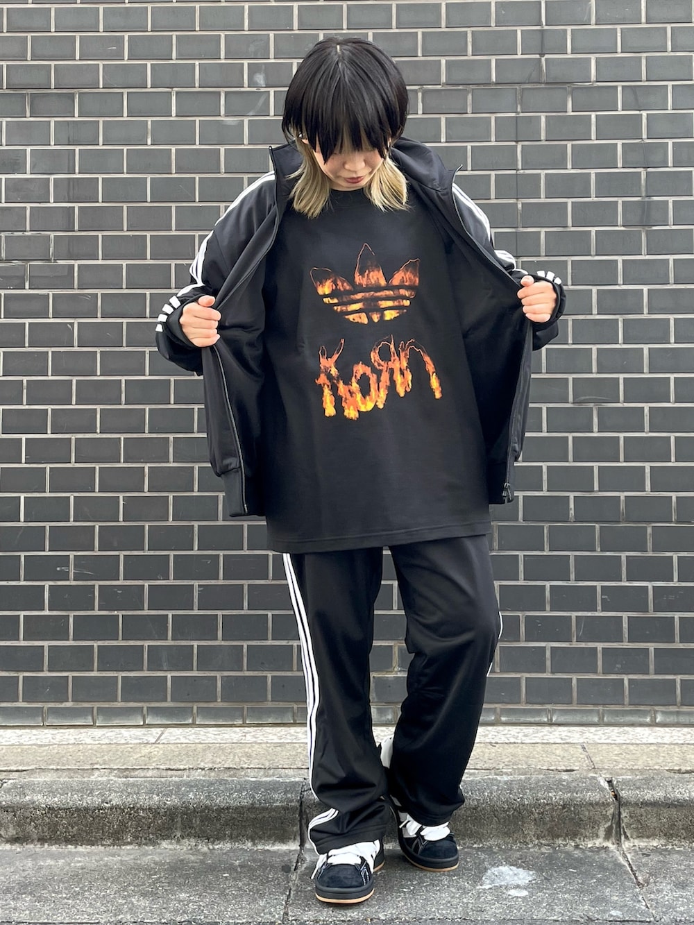 adidas Originals◇ストリートカーゴ&コルセット コーデセット MR(アディダス ブランドコアストア 新宿)|adidasのトップスを