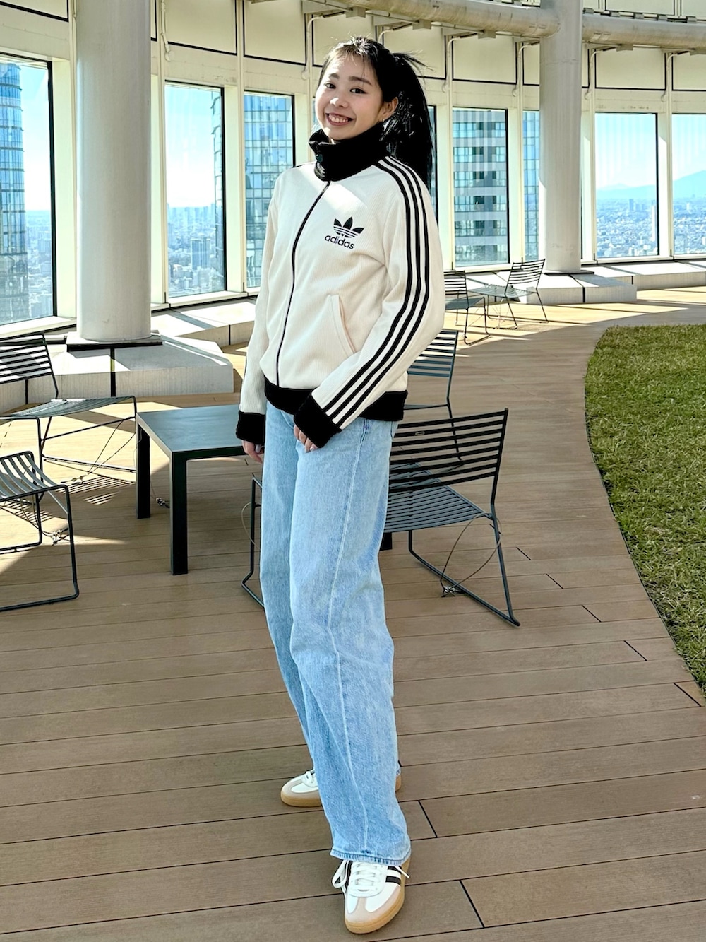 【美品】AIC. オケージョンコーデ IA(六本木オフィス)｜adidasのジャージを使ったコーディネート - WEAR