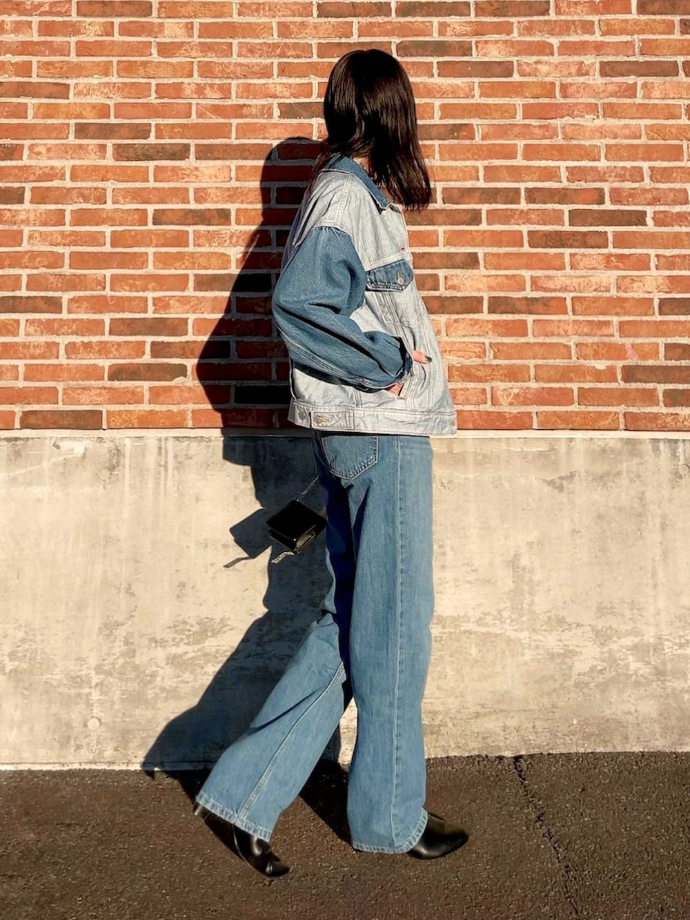 Levis ジャケット　パンツ　セットアップ よしだ(Right-on)｜Levi'sのデニムジャケットを使った