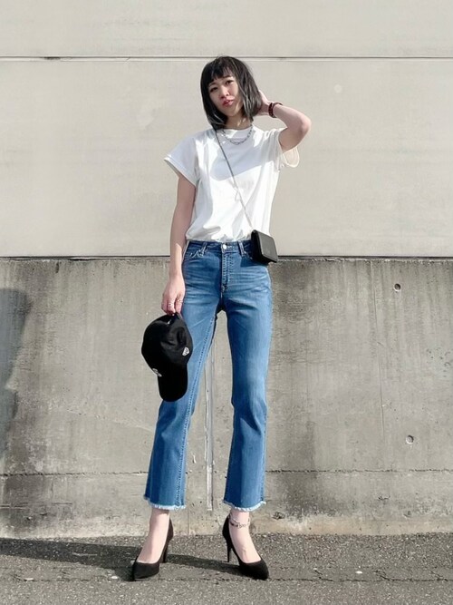 【ウーマンlikeコーデ♪】Dior ストレート クロップドジーンズ 1650703130_500.jpg