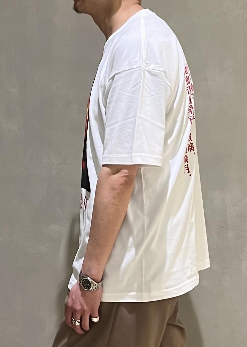 「初夏コーデ、夏コーデ、大人カジュアル、パンツスタイル、カジュアルコーデ、コラボアイテム」｜「ADAM ET ROPE'のサマーウーステッド ベルテッド ワイド イージーパンツ/ セットアップ可能（スラックス、イエロー系）」を使った、takashi.nさん（メンズ・176cm）の春コーディネートの5枚目の写真