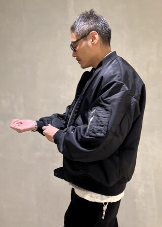 WILD LIFE TAILOR】オーバーサイズ L-2 フライト ジャケット