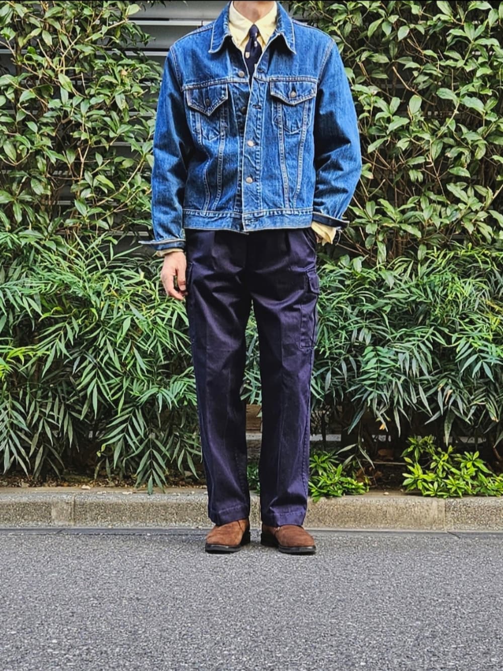 D・BLUE｜Levi'sのデニムジャケットを使ったコーディネート - WEAR