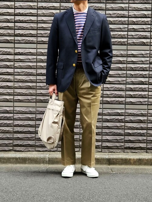 D・BLUE｜J.PRESSのテーラードジャケットを使ったコーディネート - WEAR