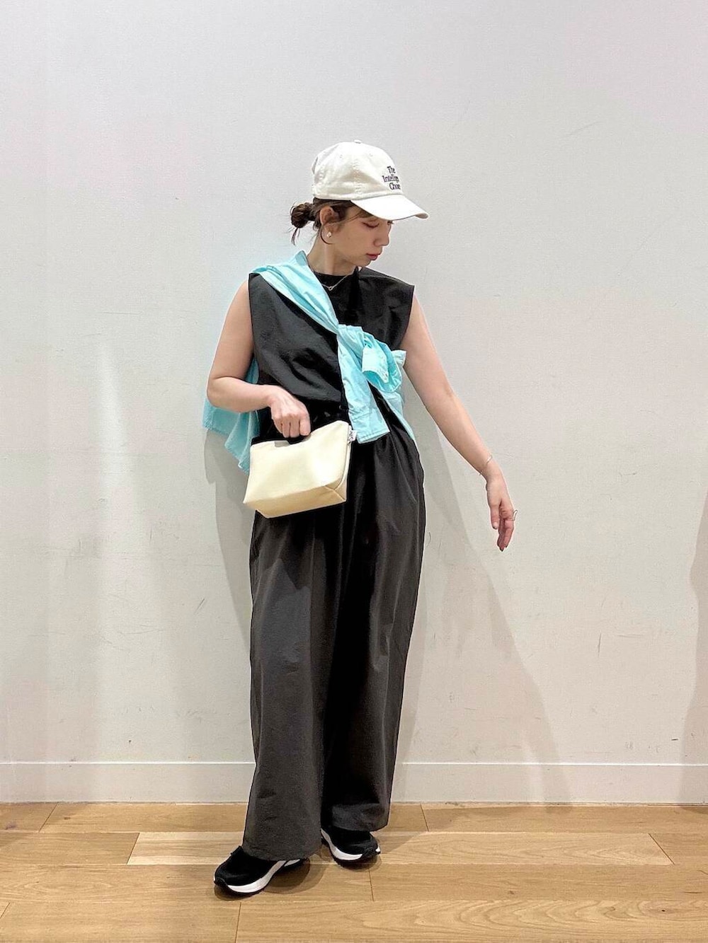 えばみ。さんの「SMELLY so’　hook chain necklace（SMELLY）」を使ったコーディネートの5枚目の写真