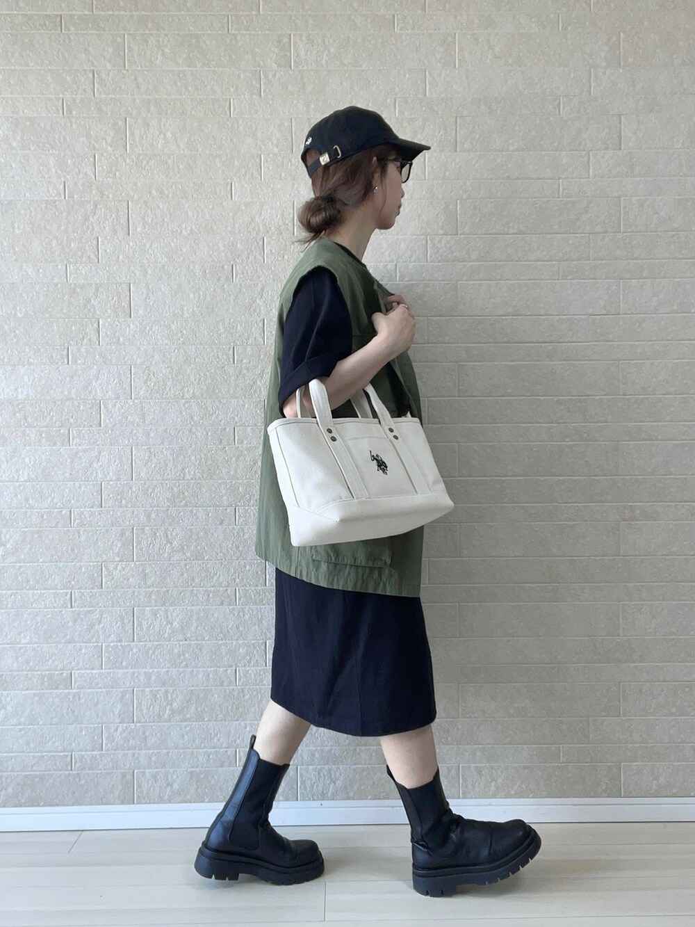 SHENERY(シーナリー)の「ノーカラーミリタリーベスト(ベスト)」 - WEAR