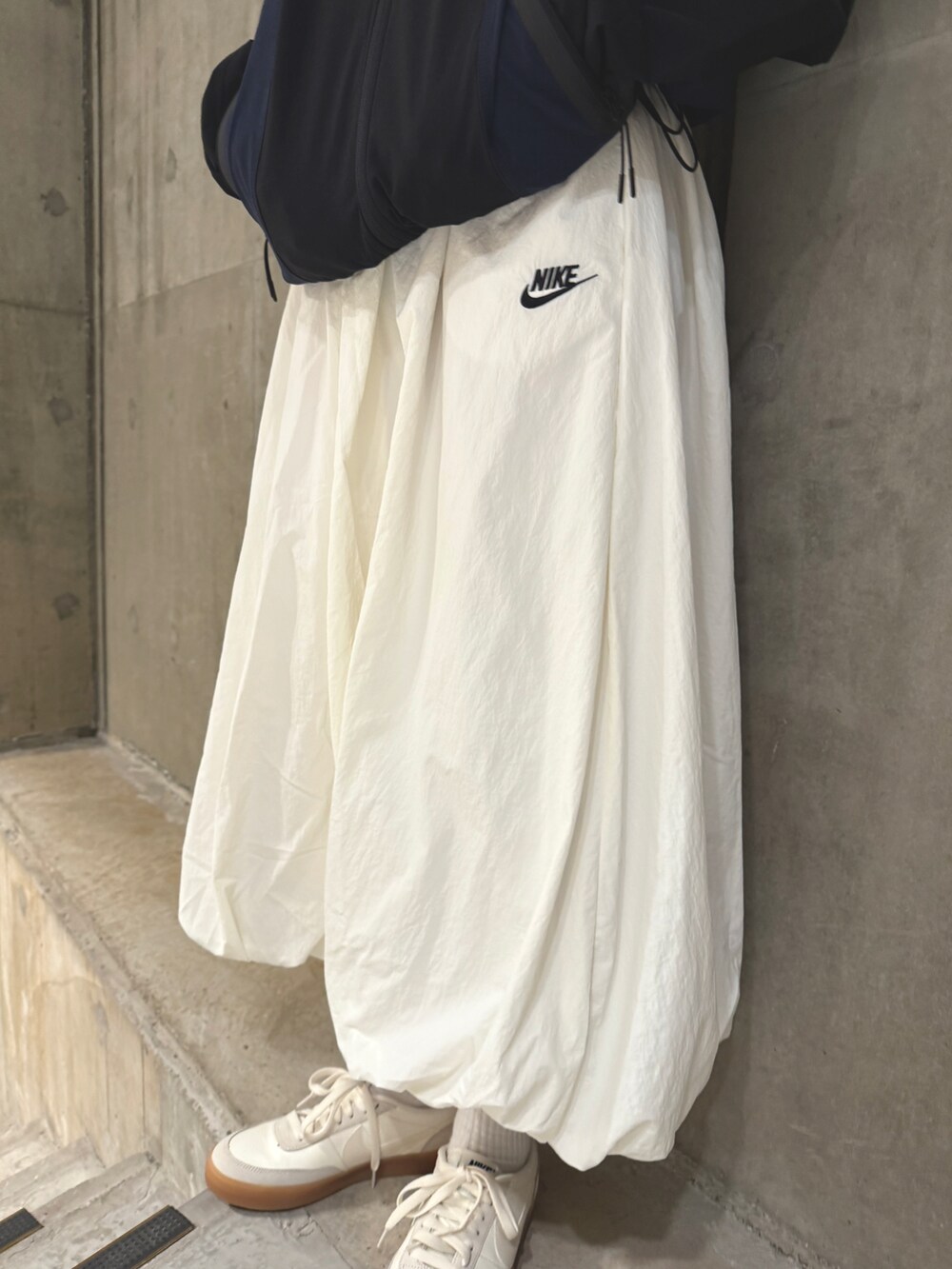 NIKE GINZA(Nike Ginza)｜NIKEのナイロンジャケットを使った