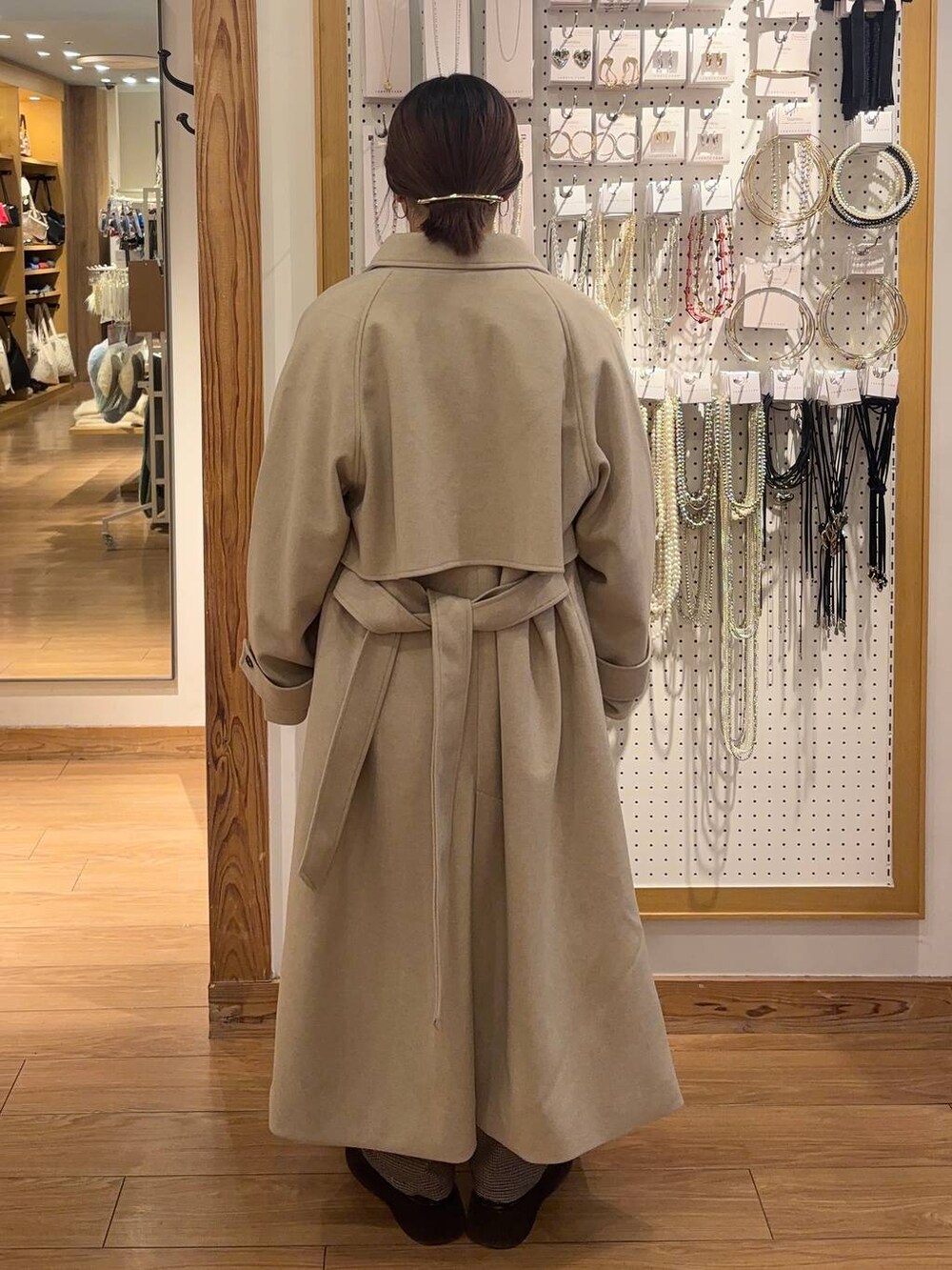 nanamoue(LOWRYS FARM エスパル福島)|LOWRYS FARMのステンカラーコートを使ったコーディネート - WEAR