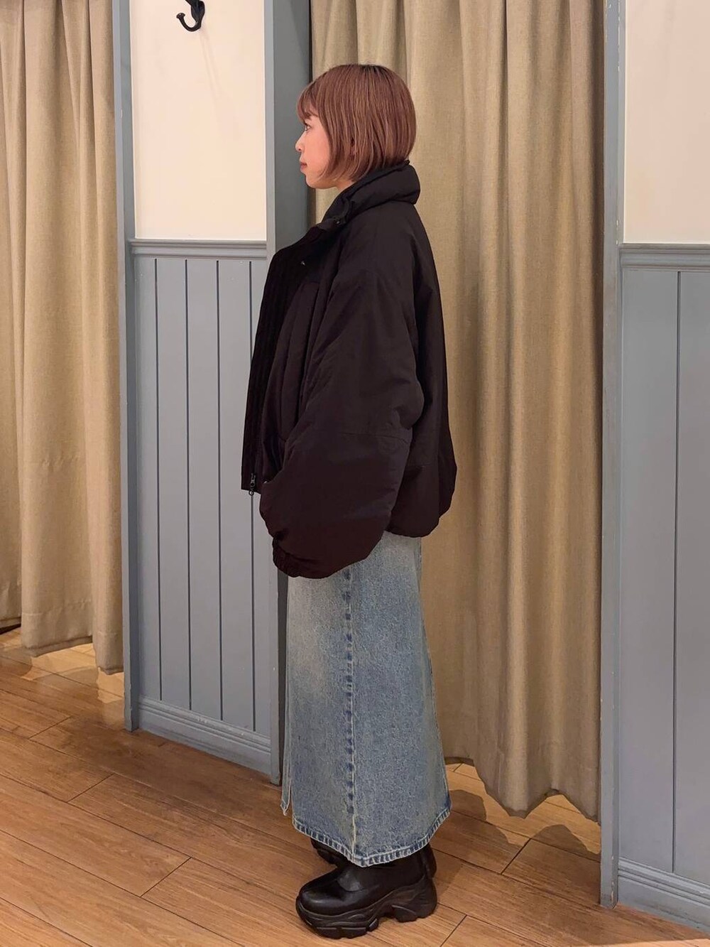 nanamoue(LOWRYS FARM エスパル福島)|LOWRYS FARMのその他アウターを使ったコーディネート - WEAR