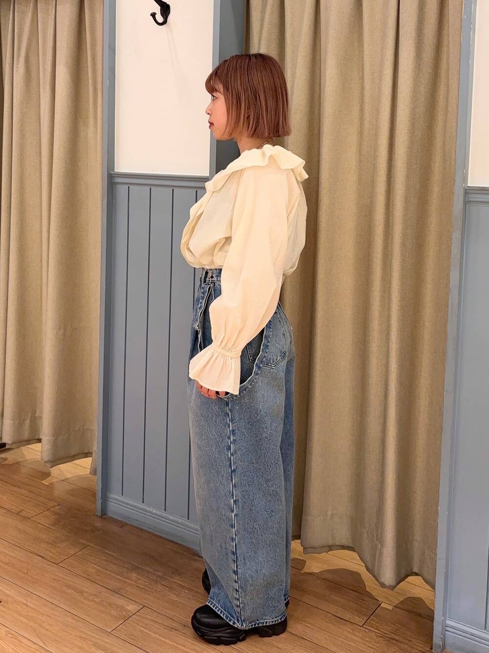 nanamoue(LOWRYS FARM エスパル福島)|LOWRYS FARMのブーツを使ったコーディネート - WEAR