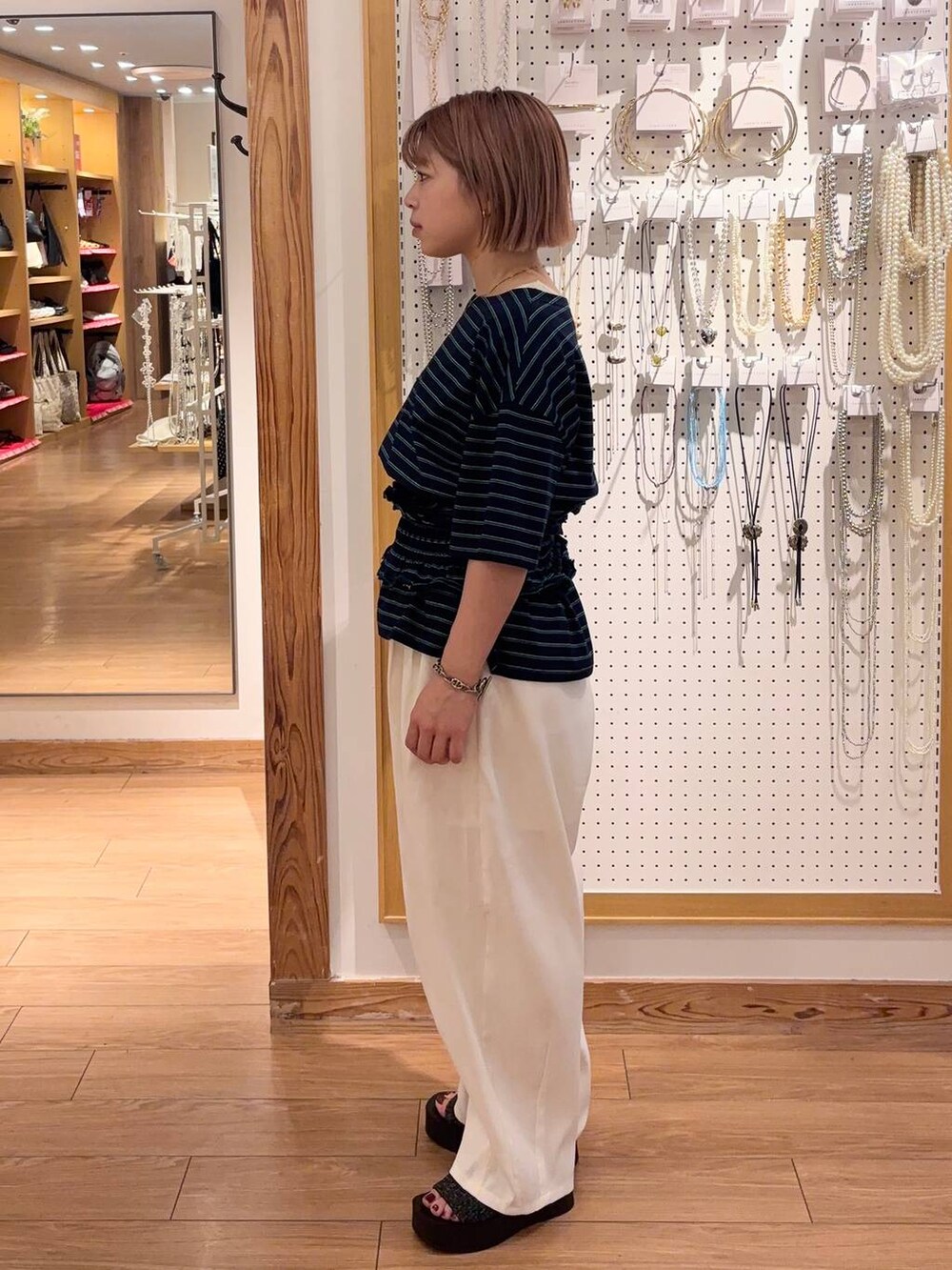 nanamoue(LOWRYS FARM エスパル福島)|LOWRYS FARMのサンダルを使ったコーディネート - WEAR