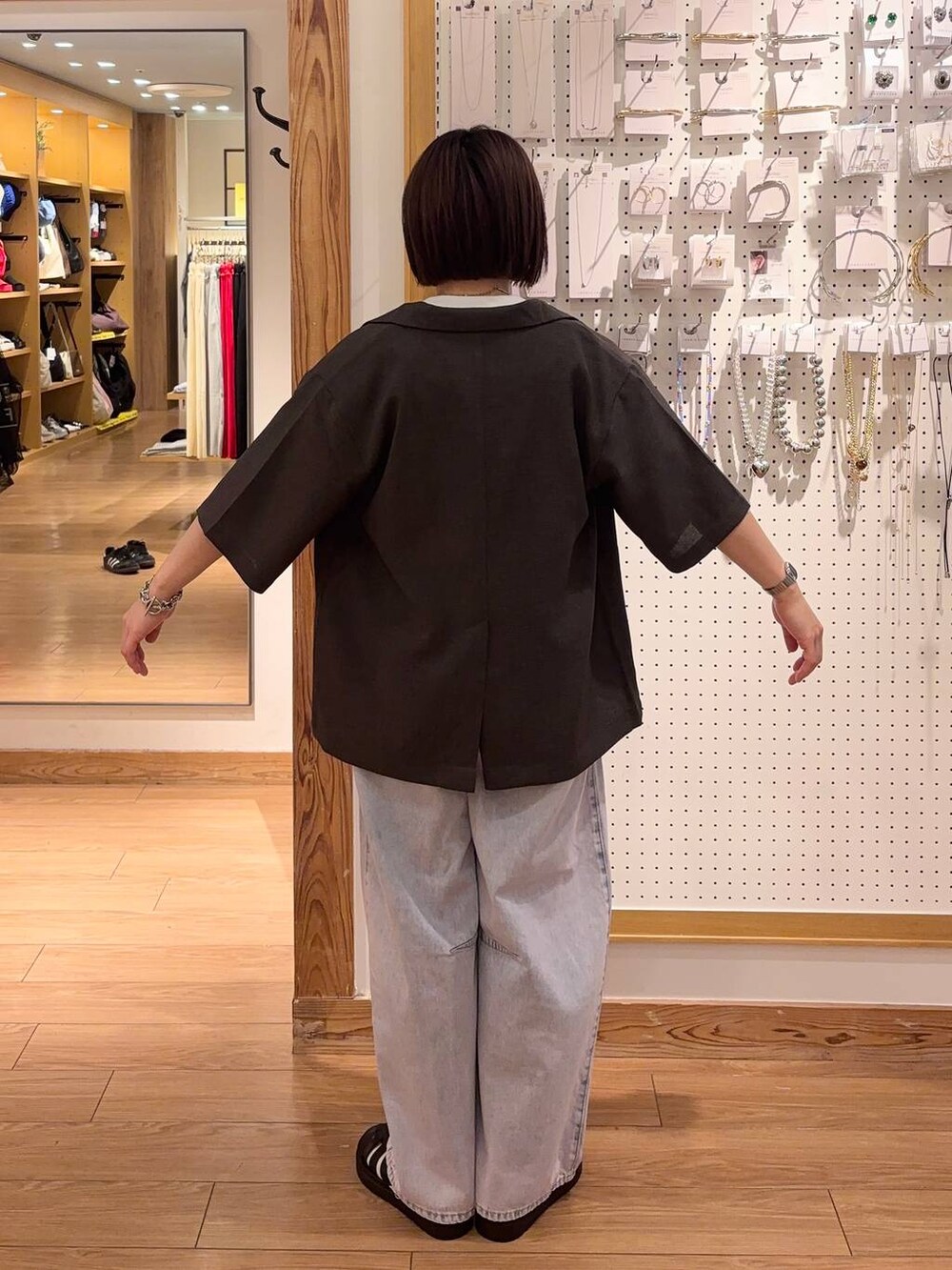 nanamoue(LOWRYS FARM エスパル福島)|LOWRYS FARMのテーラードジャケットを使ったコーディネート - WEAR