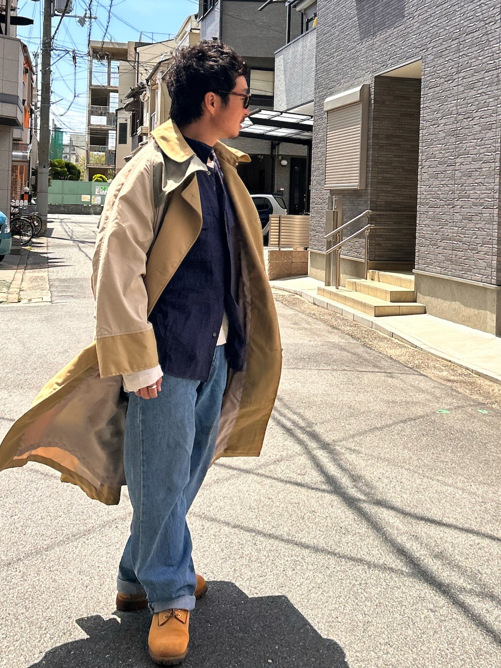 SEEALLのトレンチコートを使った人気ファッションコーディネート - WEAR