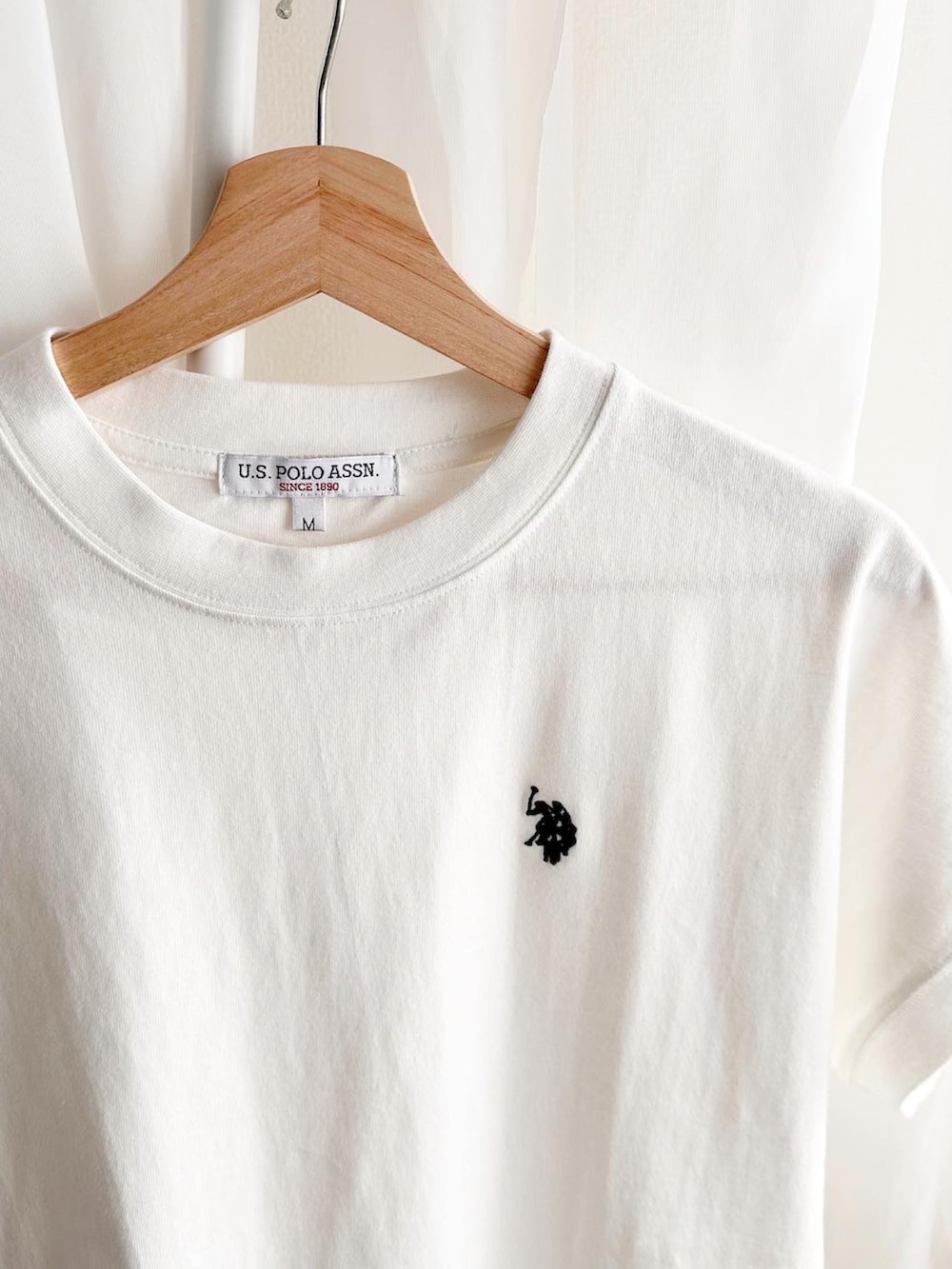 あんまるさんの「2023 SS 別注【U.S. POLO ASSN.】フレンチスリーブＴシャツ（U.S. POLO ASSN.）」を使ったコーディネートの3枚目の写真