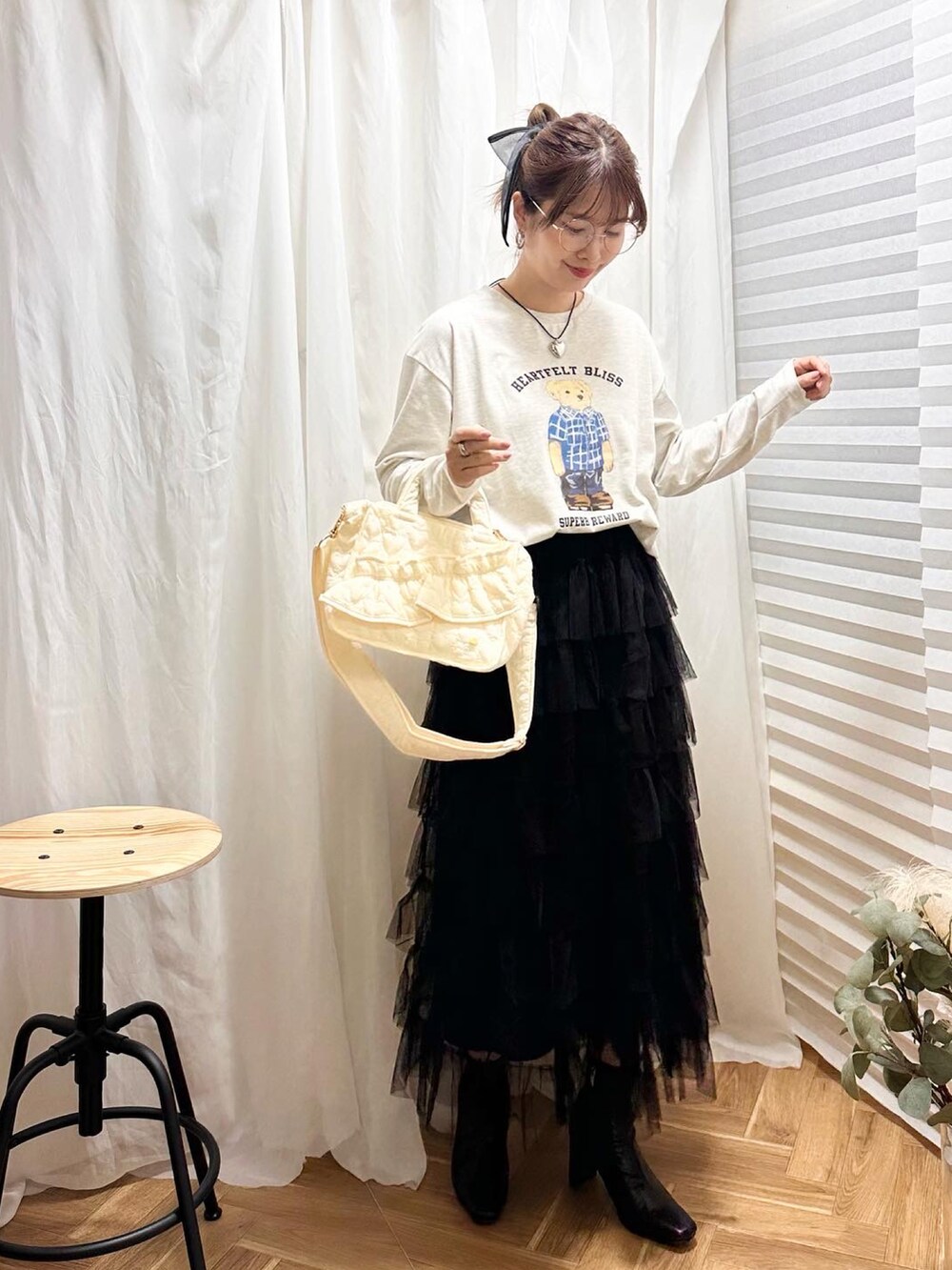 あんまるさんの（GRL）を使ったコーディネートの2枚目の写真