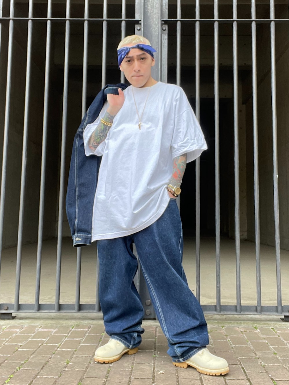 SEANJOHN デニムセットアップ 龍一 (The Loveless)®︎｜SEANJOHNのセットアップを使った