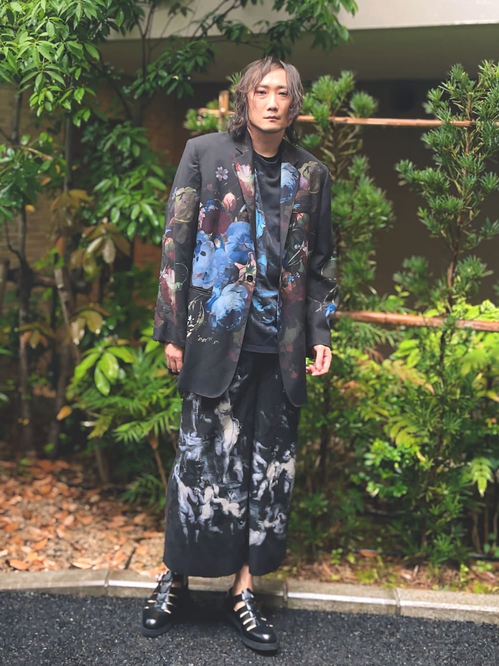 LAD MUSICIAN 18ss 花柄 セットアップ