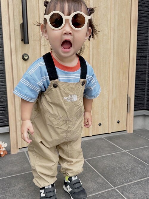 THE NORTH FACEのサロペット/オーバーオール（ベージュ系）を