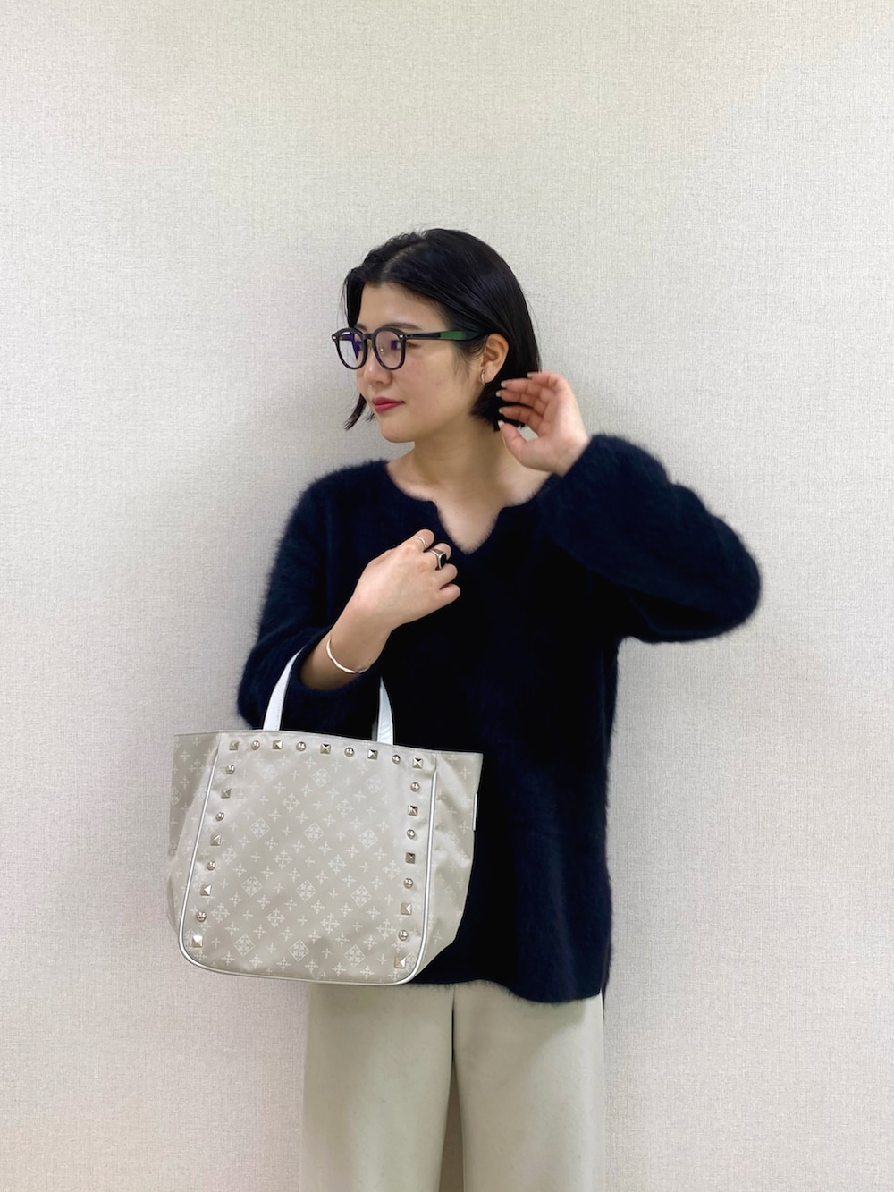 OMEKASHIエブリデイトートバッグ (CE-1305)を使った人気ファッション