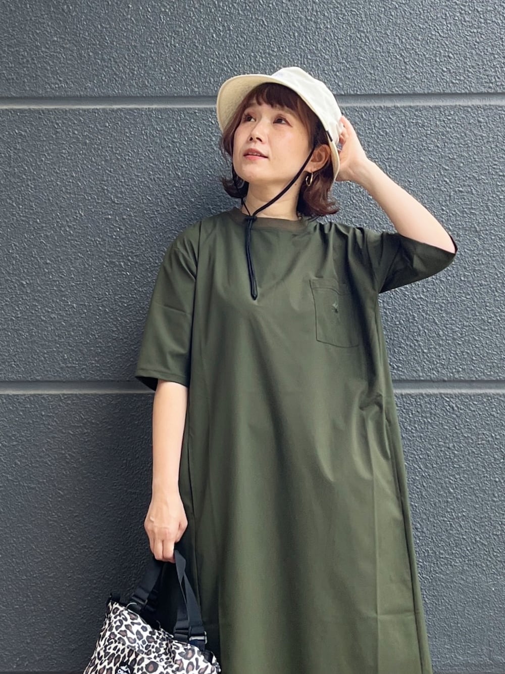 m@さんの「【CAMP7】ＣＯＯＬＭＡＸナイロンハット（CAMP7）」を使ったコーディネートの2枚目の写真