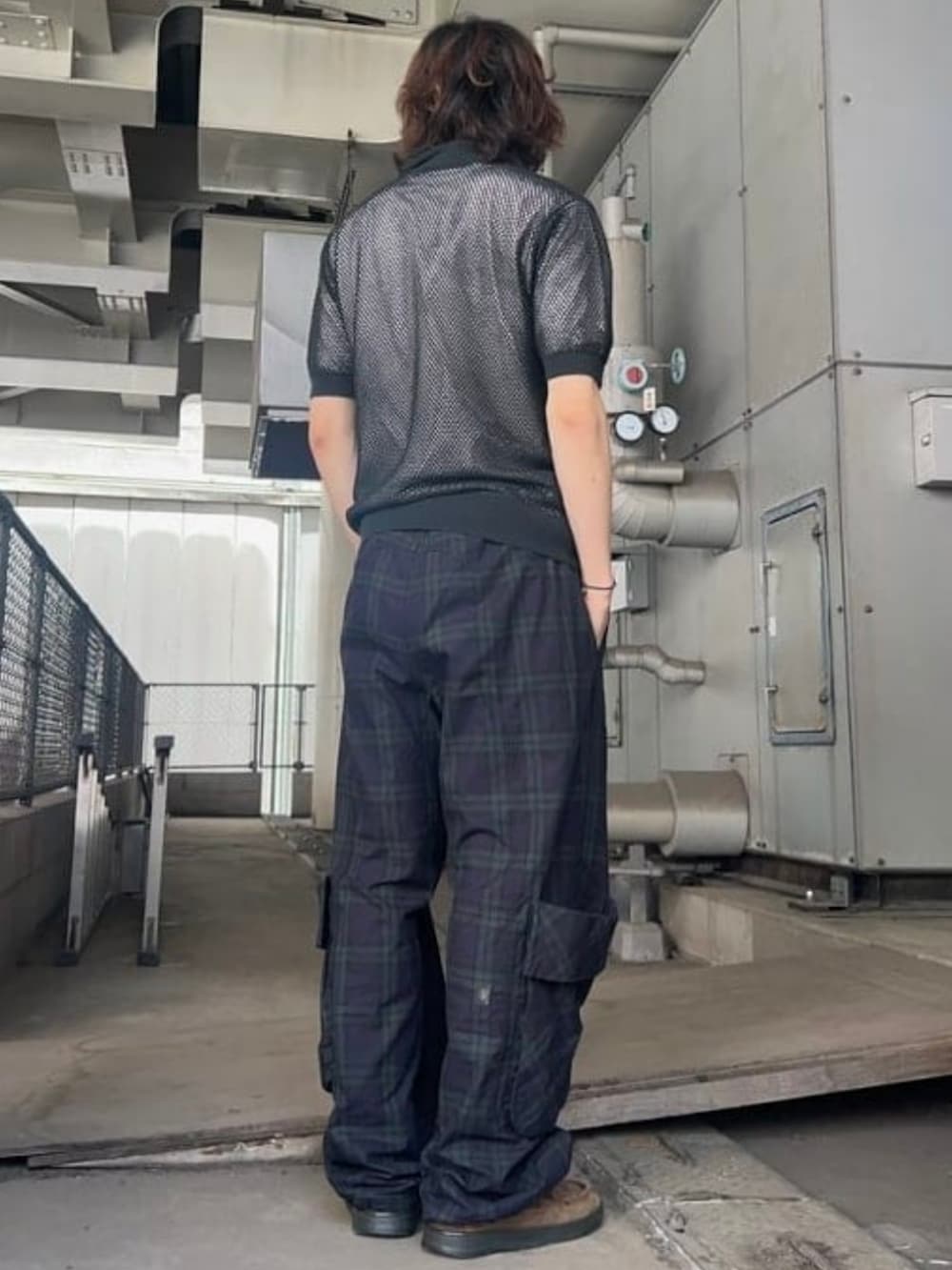 BEAMSさんの「【別注】FRED PERRY / オープンニットポロ（FRED PERRY）」を使ったコーディネートの2枚目の写真