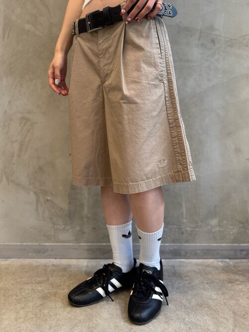 【関税・送料込み】adidas ワイドレッグ バミューダショーツ アディダス オリジナルス ワイドレッグ バミューダショーツ