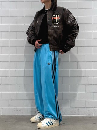 adidas ATHLETIC DEPT ビンテージ合成皮革ジャケット アディダス オリジナルス Athletic Dept ビンテージ合成皮革ジャケット