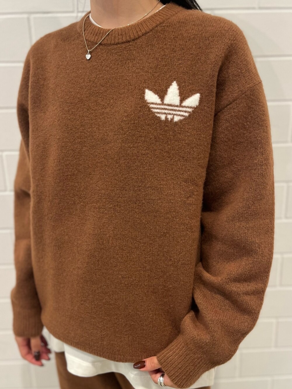 adidas Originals アスレチック デプト ニットセーター、サンバ OG