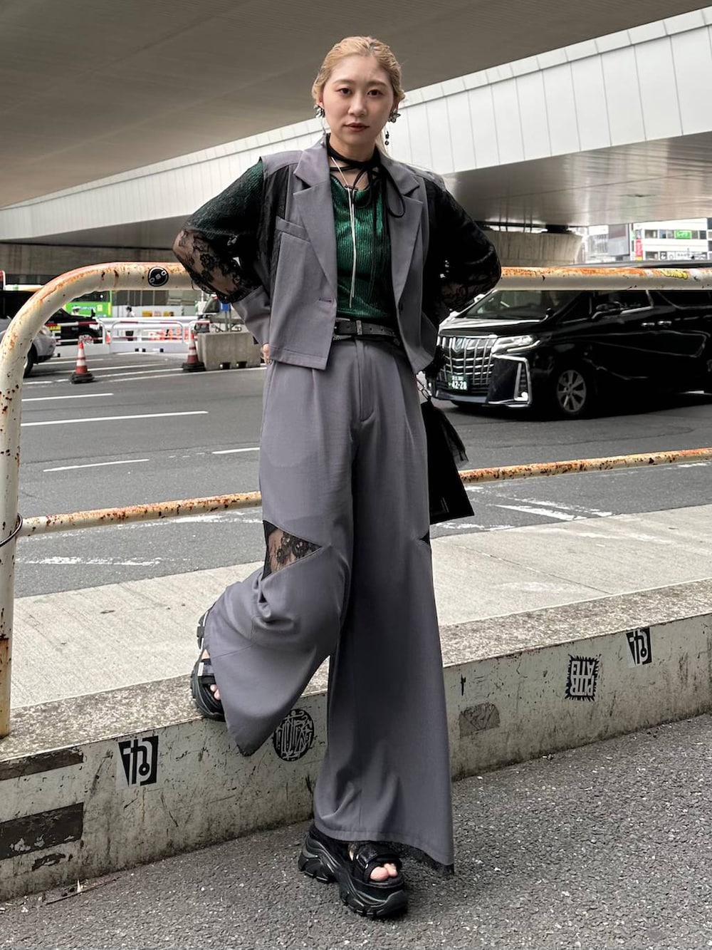 hare_usamiさんの「ループタイネックレス(HARE)（HARE）」を使ったコーディネートの7枚目の写真