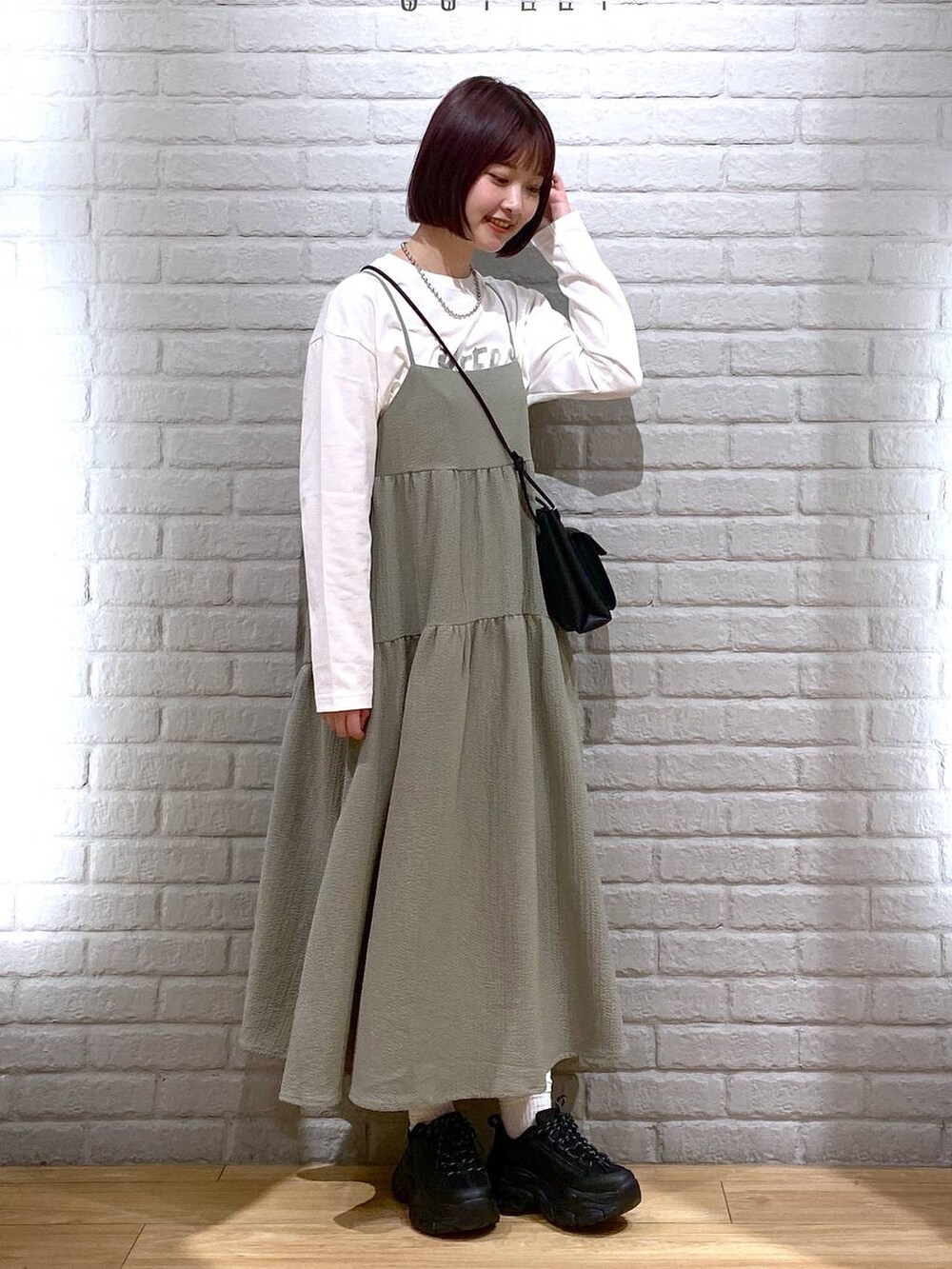 まなみん(LOWRYS FARM イオンモール伊丹)｜LOWRYS FARMのワンピースを使ったコーディネート - WEAR