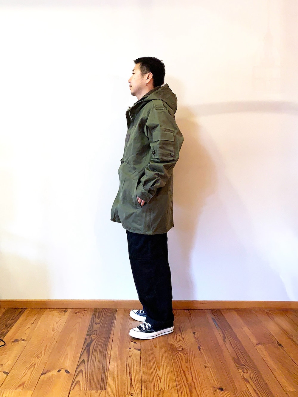 Fujio｜フランス軍F2パーカのミリタリージャケットを使った