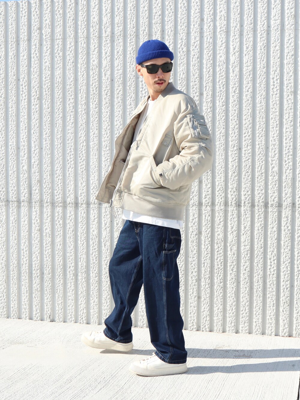 𝕳𝖎𝖗𝖔｜Levi'sのデニムパンツを使ったコーディネート - WEAR