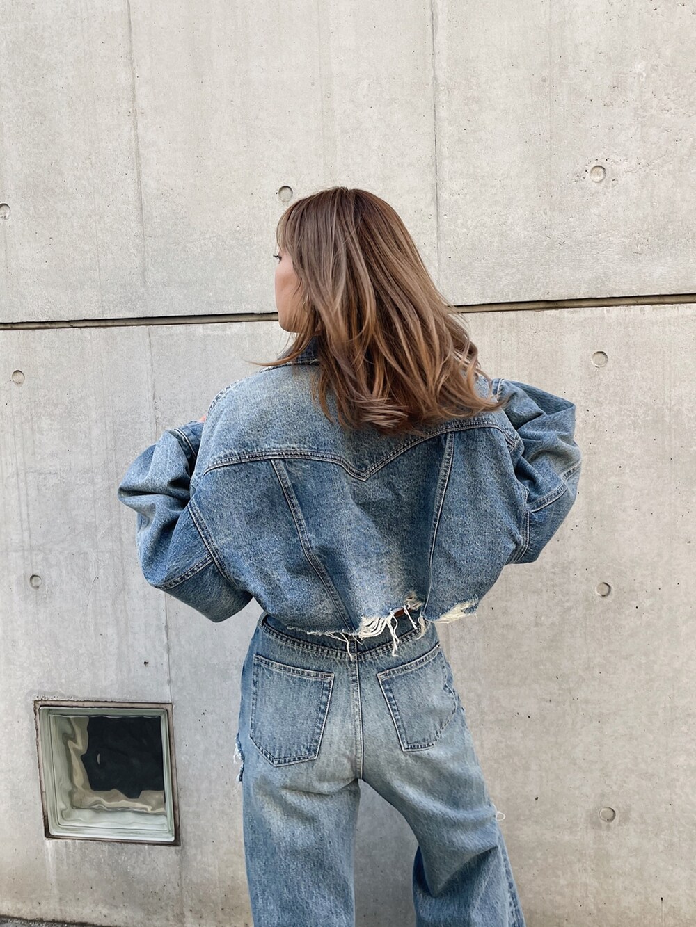 Riona(EVRIS)｜EVRISのデニムジャケットを使ったコーディネート - WEAR