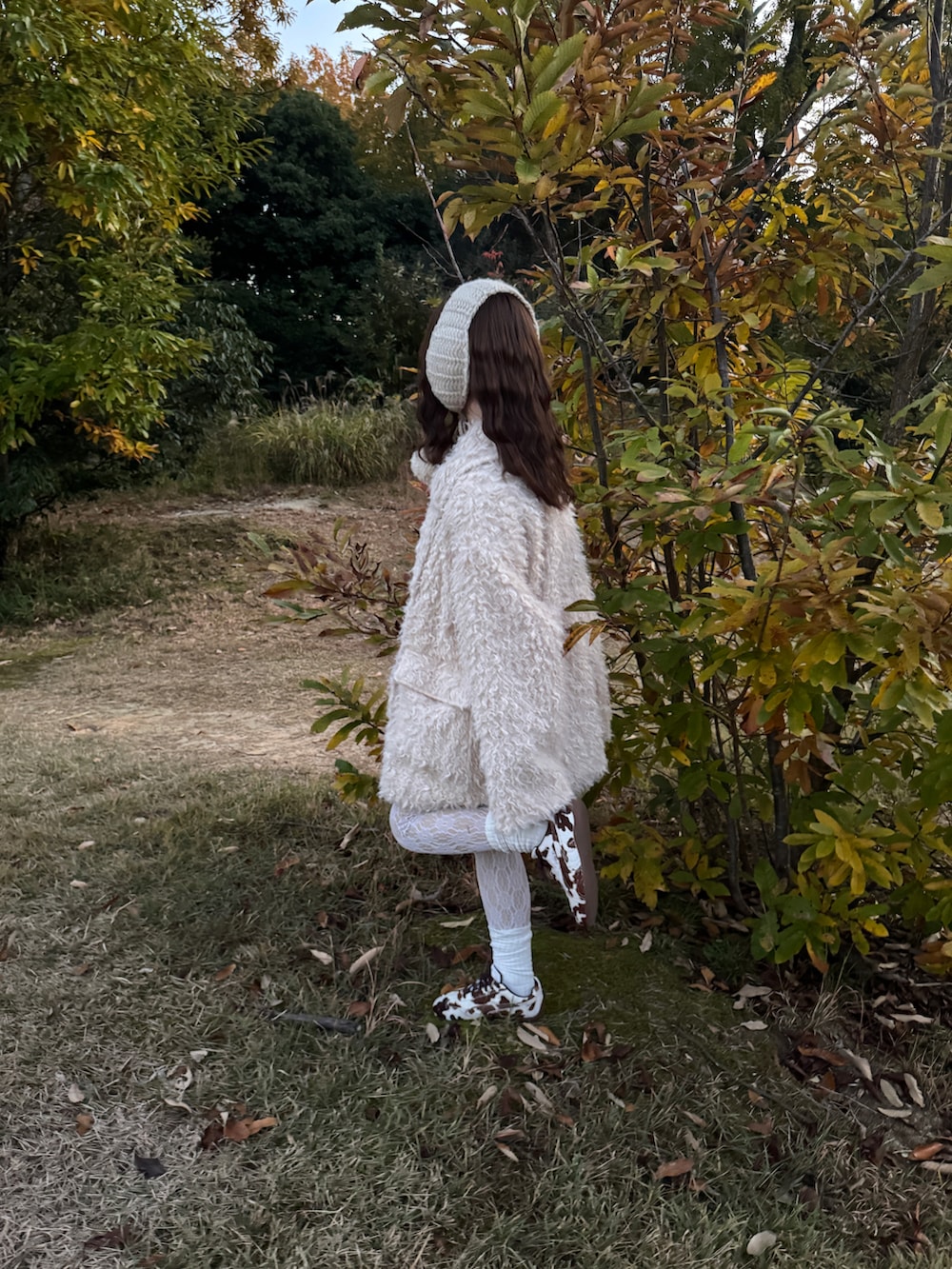 poodle middle coat / プードルミドルコートを使った人気ファッション