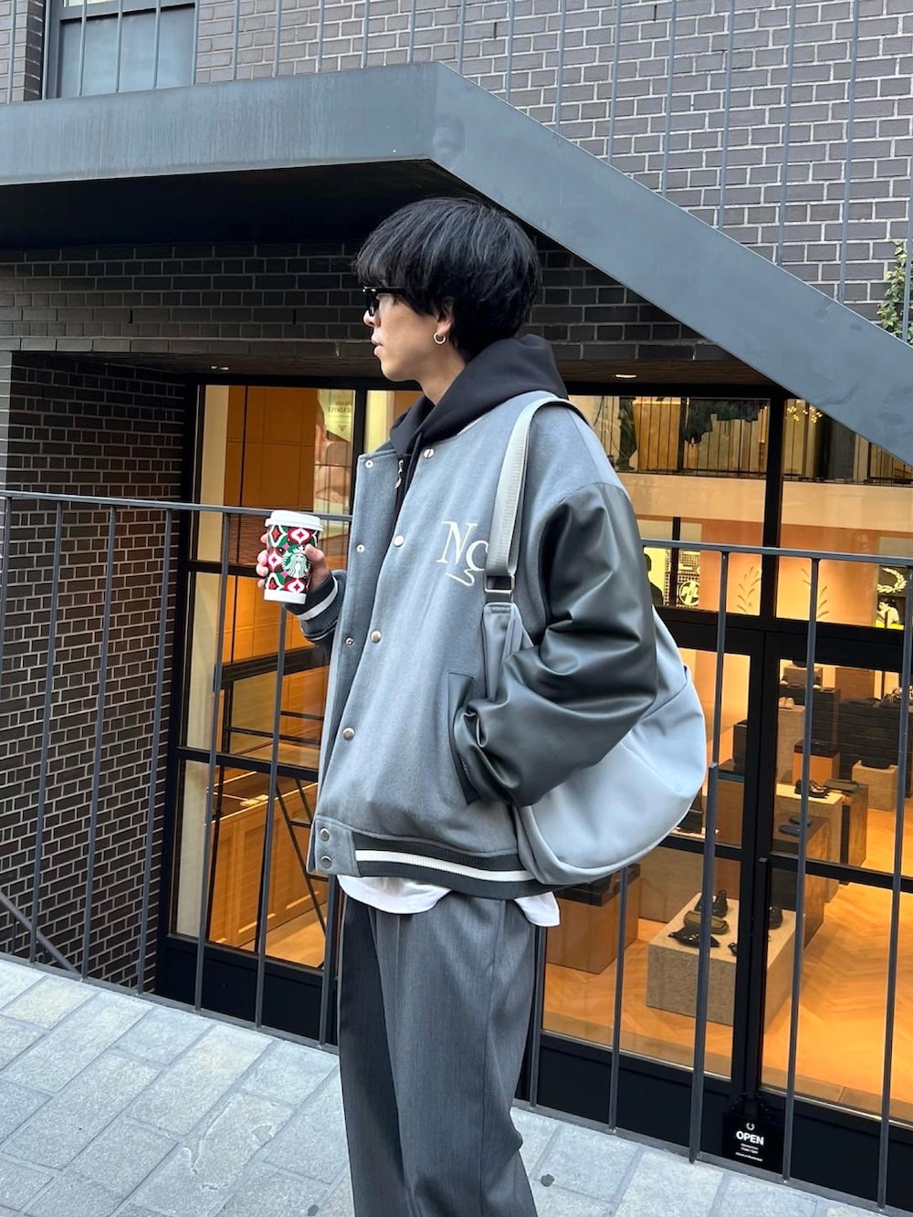 クリワキタカヒロ(Lui's)｜Lui'sのスタジャンを使ったコーディネート