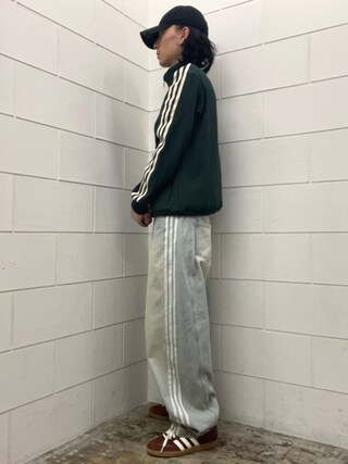 Adilenium シーズン 3 バナナフィット ウォッシュドデニムパンツ