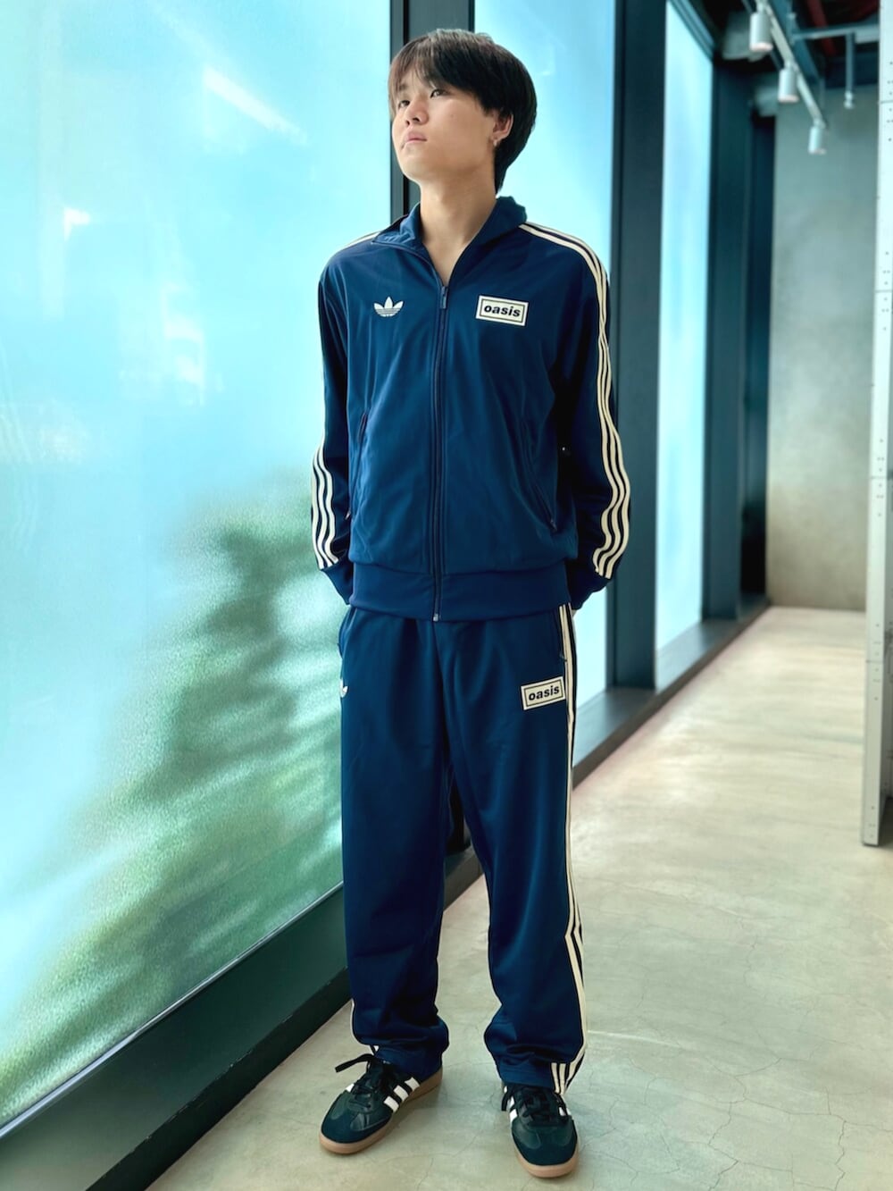 adidas Oasis 日本限定 ツアー ファイヤーバード トラックトップ Oasis