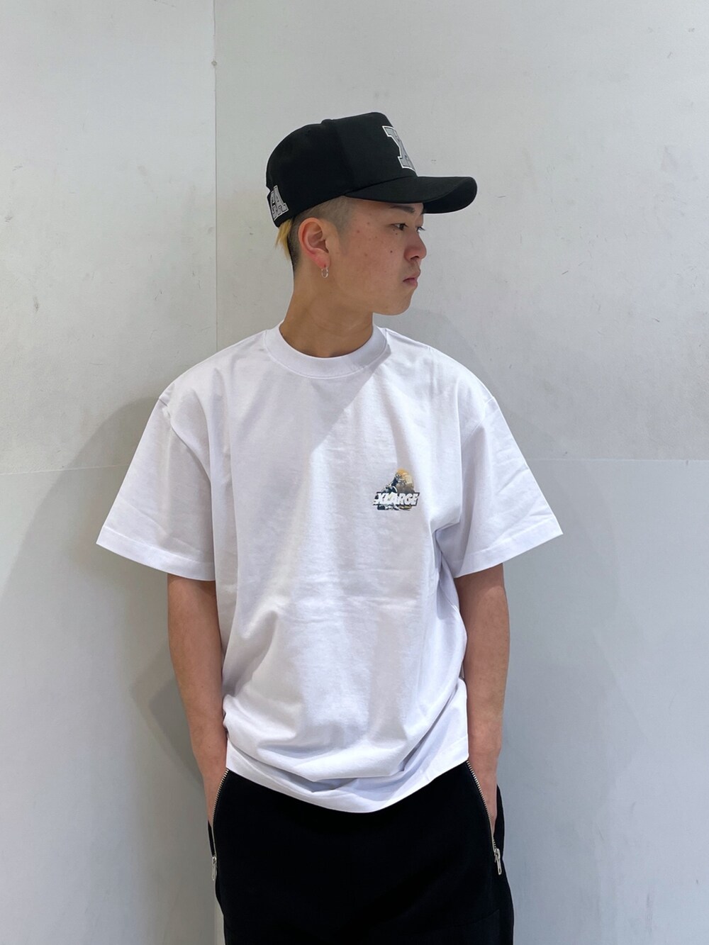 「XLARGE、XLARGE原宿」｜「XLARGEのJAPONISM OLD OG S/S TEE（Tシャツ/カットソー、ホワイト系）」を使った、Xlarge_Willyさん（メンズ・165cm）の春コーディネートの5枚目の写真