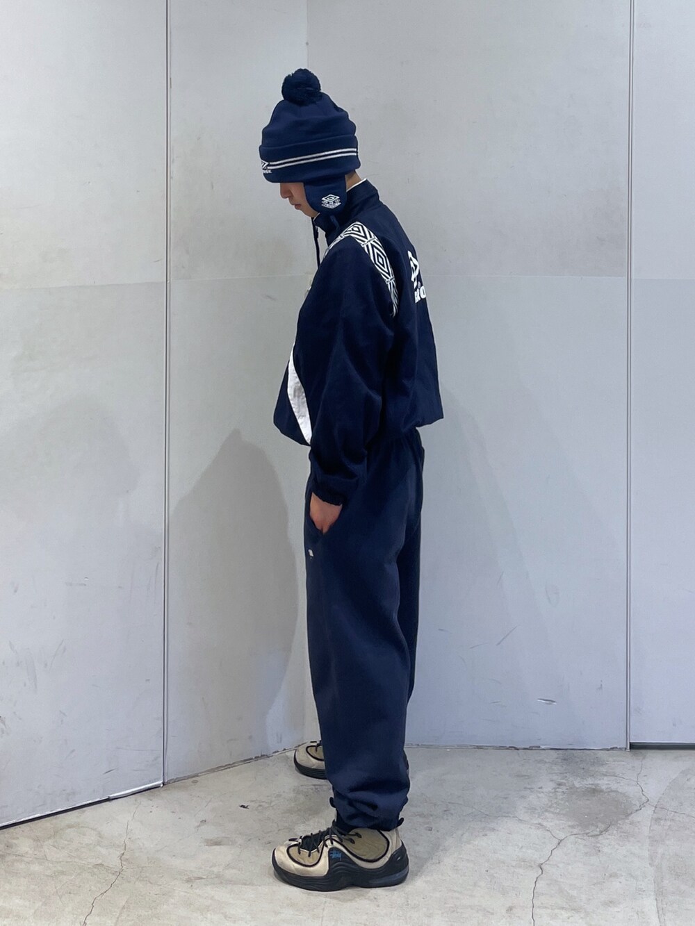 「XLARGE、XLARGE®、ootd、outfit」｜「XLARGEのXLARGExUMBRO EAR FLAP BEANIE（ニットキャップ/ビーニー、ブルー系）」を使った、Xlarge_Willyさん（メンズ・165cm）の冬コーディネートの4枚目の写真