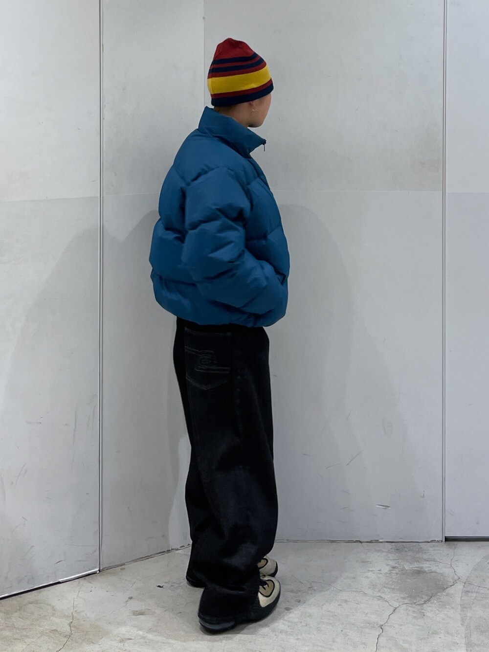 「XLARGE、XLARGE®、ootd、outfit」｜「XLARGEのDOWN JACKET（ダウンジャケット/コート、ブルー系）」を使った、Xlarge_Willyさん（メンズ・165cm）の秋コーディネートの2枚目の写真