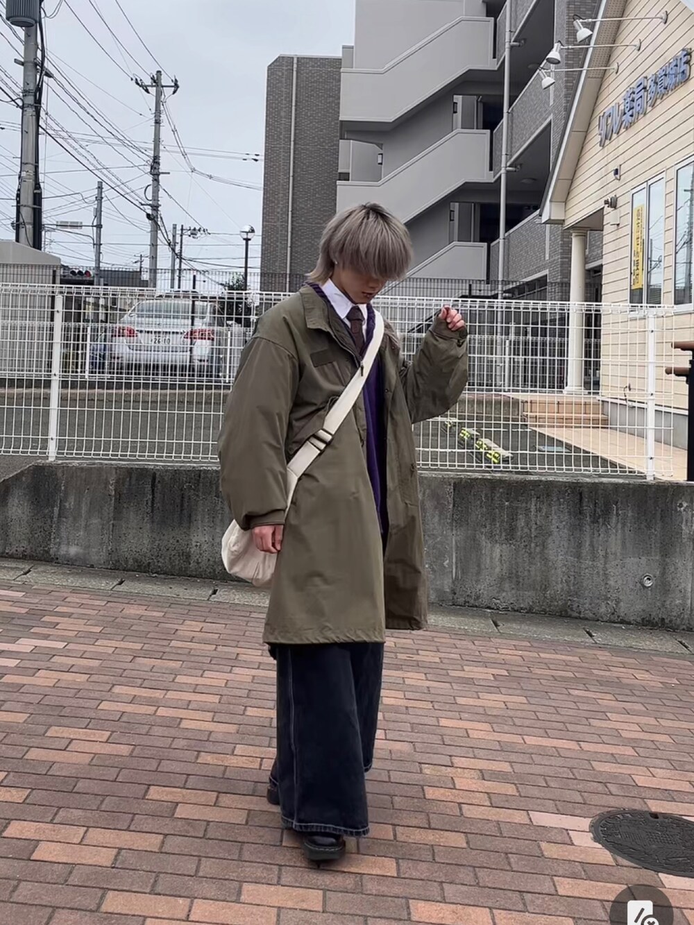 Dr Martensミリタリーフーデットコート Dr Martensミリタリーフーデットコート