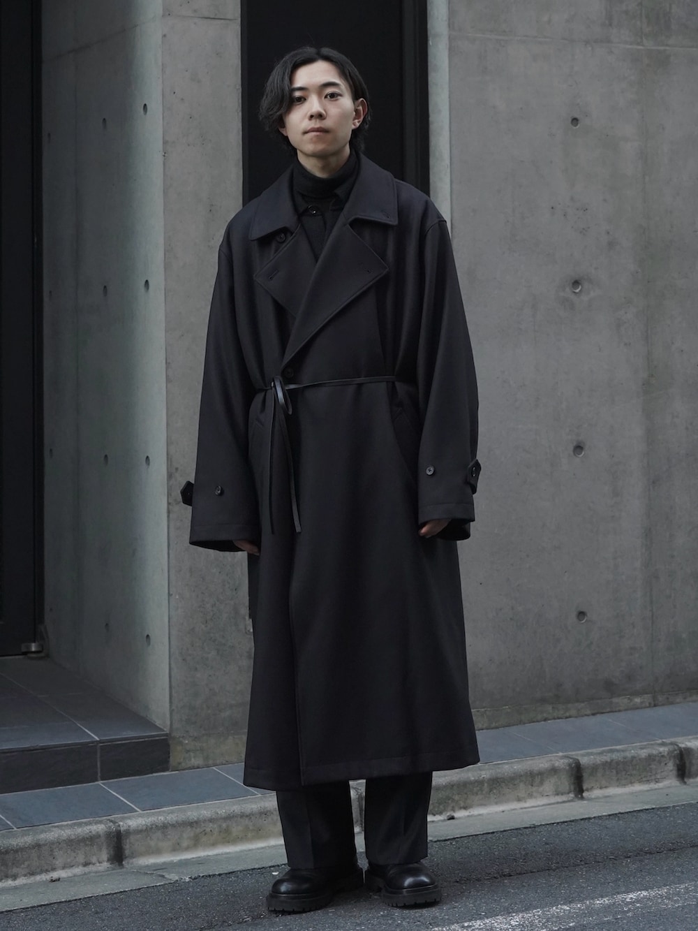 【KAWA】 stein トレンチコート stein - OVERSIZED OVERLAPED TRENCH COAT steinの通販 by PO