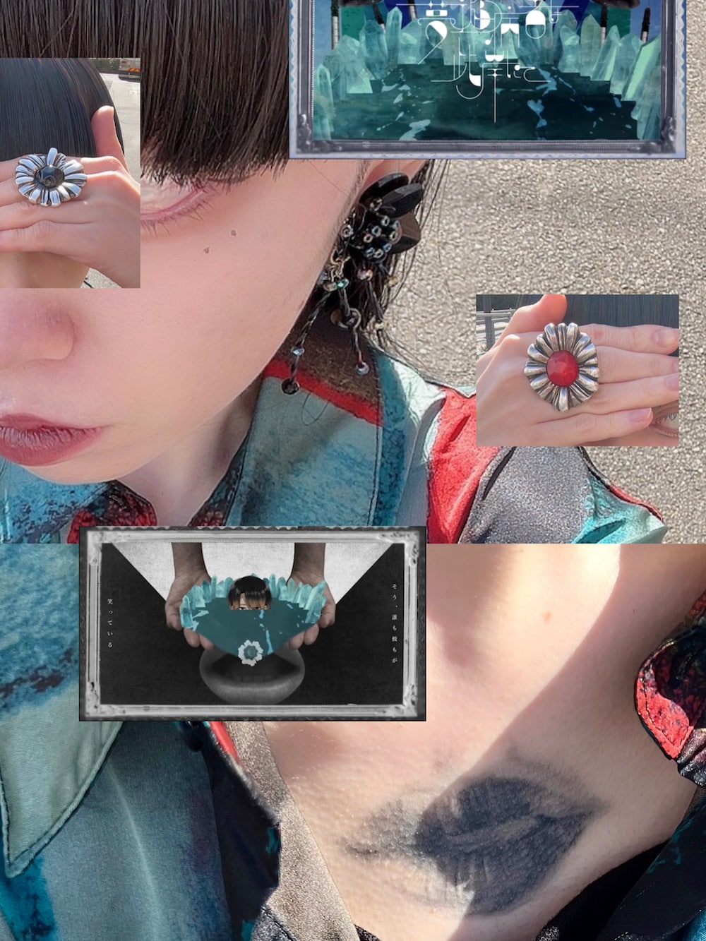 ブラック系のその他パンツ、ブラック系のキャミソールを着用したレディースの春コーディネートの3枚目の写真