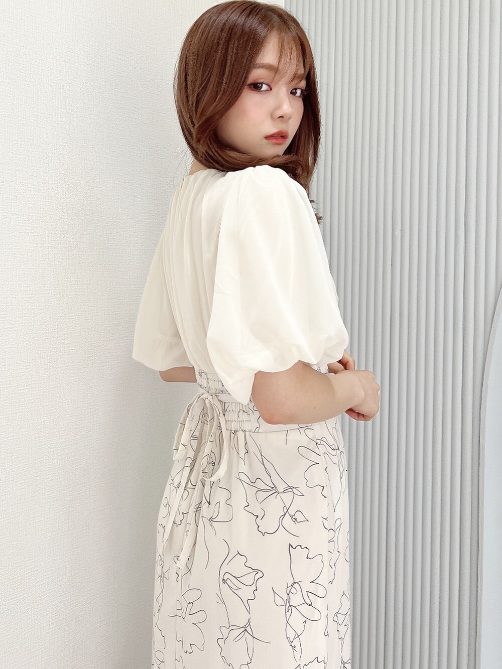 「RESEXXYのシアードッキングマーメイドワンピース（ワンピース、その他）」を使った、miyuさん（レディース・152cm）の夏コーディネートの2枚目の写真