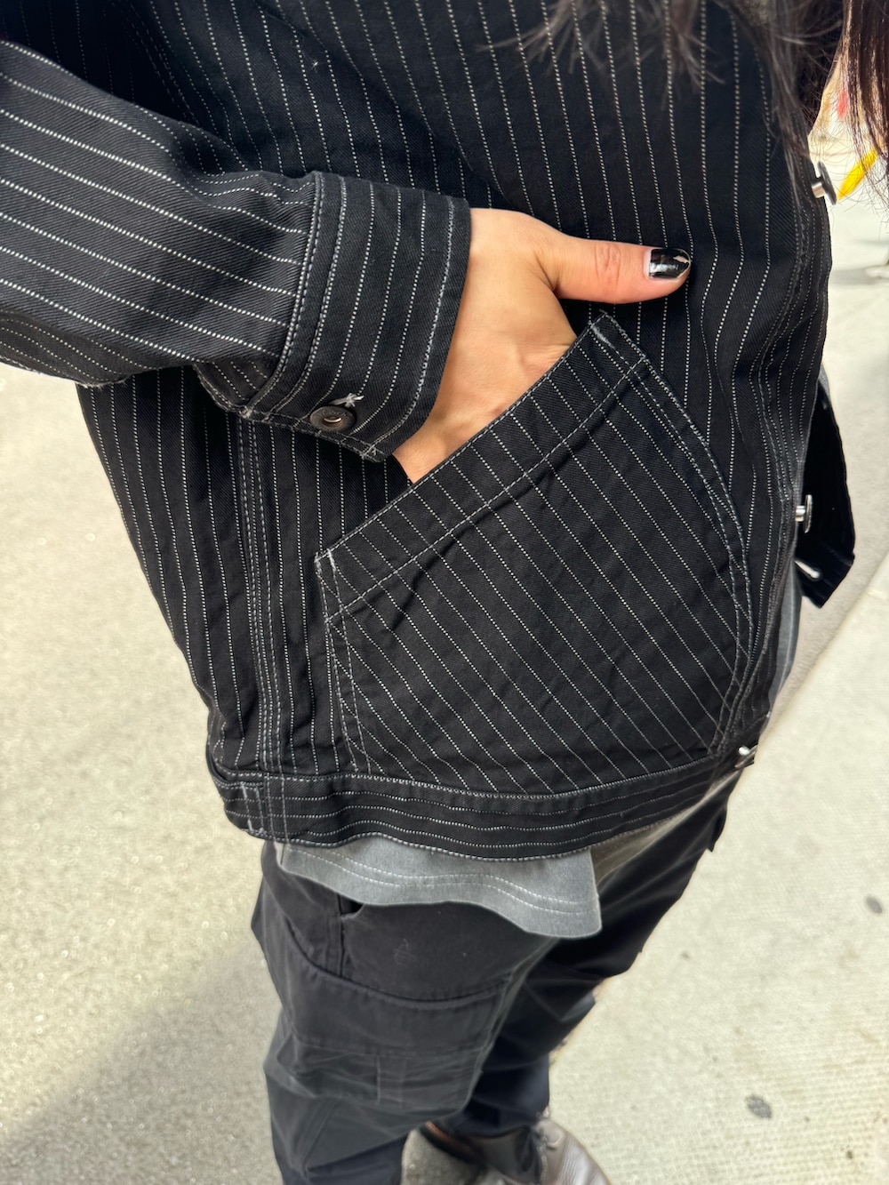 Schott オールドデニム カバーオール M ブラック