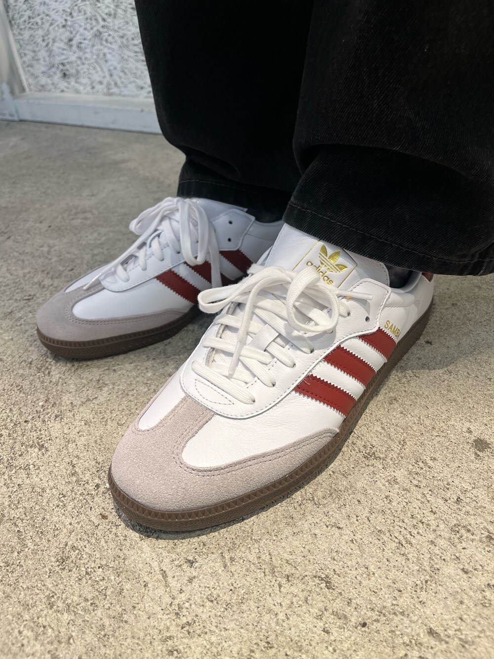 「スニーカー、adidas、ジャージ、アディダス、adidas originals、アディダスオリジナルス、サンバ、トラックトップ、キルトベスト、FCバイエルン」｜「adidasのプレミアム エッセンシャルズ ナイロン キルトベスト / アディダスオリジナルス adidas Originals（ダウンベスト、ブラック系）」を使った、T.Sさん（メンズ・190cm）の冬コーディネートの5枚目の写真