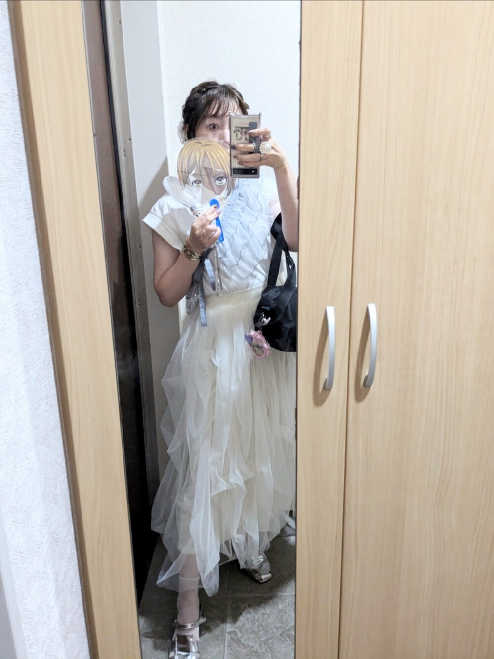 「classicalelfのアイテム（ファッション雑貨、グレー系）」を使った、tarさん（レディース・164cm）の秋コーディネートの2枚目の写真