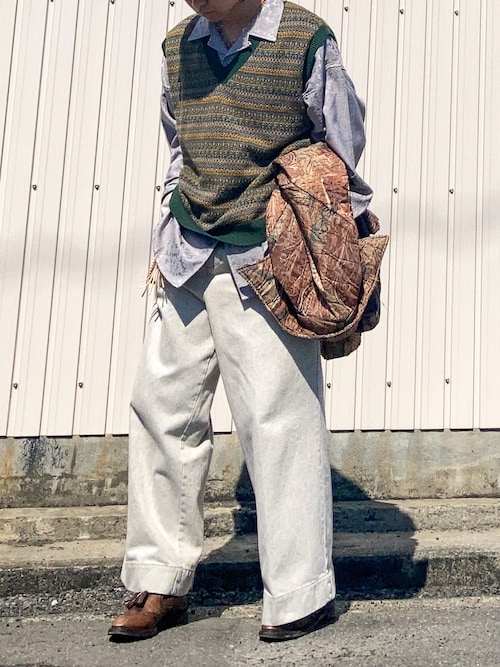 shuno/シュノ|MONO-MART LADY'Sのベストを使ったコーディネート - WEAR